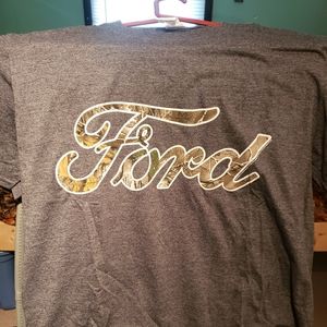 Ford Camo Print Tshirt